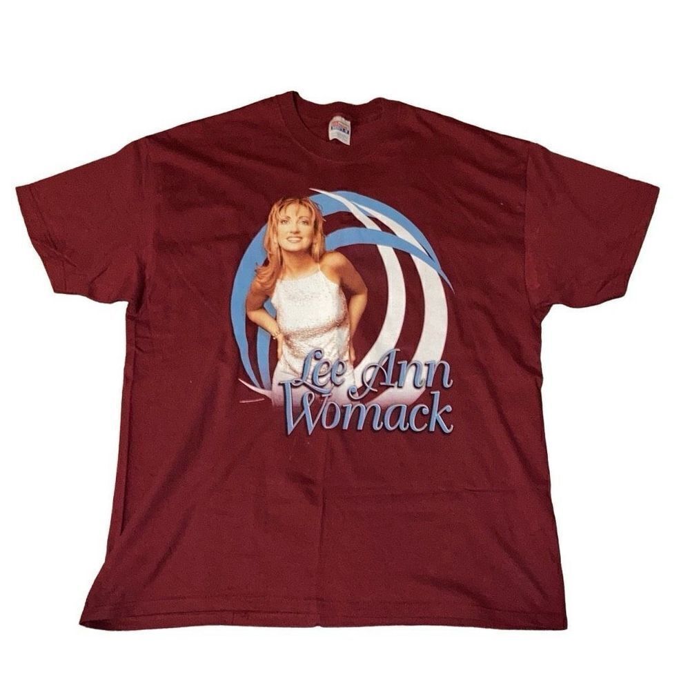 Vintage Unisex Size XL Lee Ann Womack Top Country Music Albums Graphic T Shirt